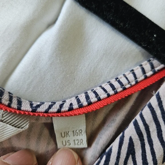 Boden V-Neck Button-Front Maxi Dress - Size 12 - Picture 10 of 12